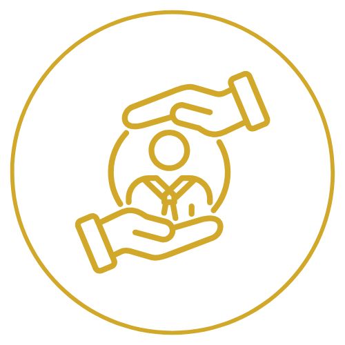 Icono de bienestar al empleado